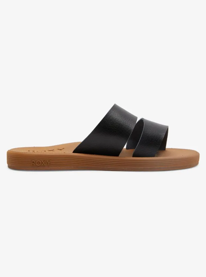 Roxy Sandals Coastal Cool Sandals Black 8211 Women Roxy Sandals Coastal Cool Sandals Black 8211 Women