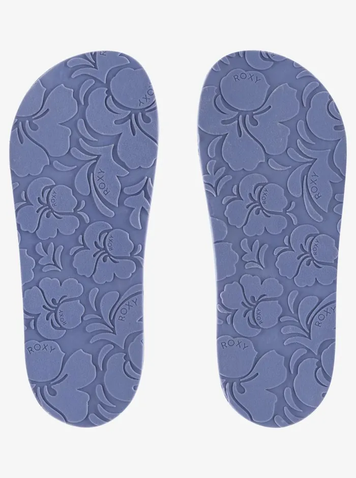 Roxy Sandals Slippy Sandals Blue Indigo 8211 Women Roxy Sandals Slippy Sandals Blue Indigo 8211 Women