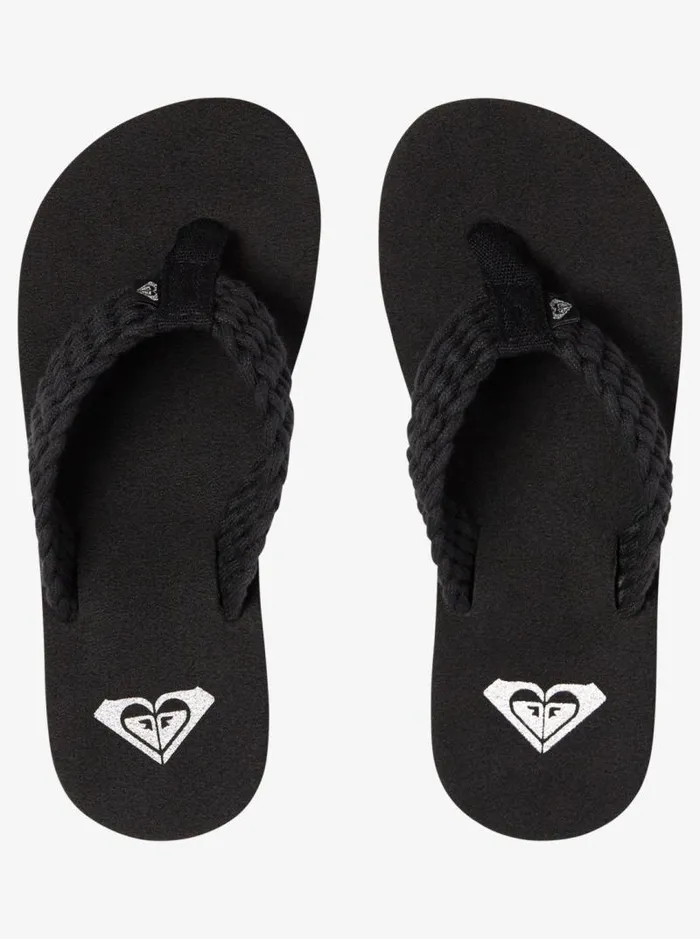Roxy Shoes and Sandals Girl039s 416 Porto Sandals Black 8211 Kids Roxy Shoes and Sandals Girl039s 416 Porto Sandals Black 8211 Kids