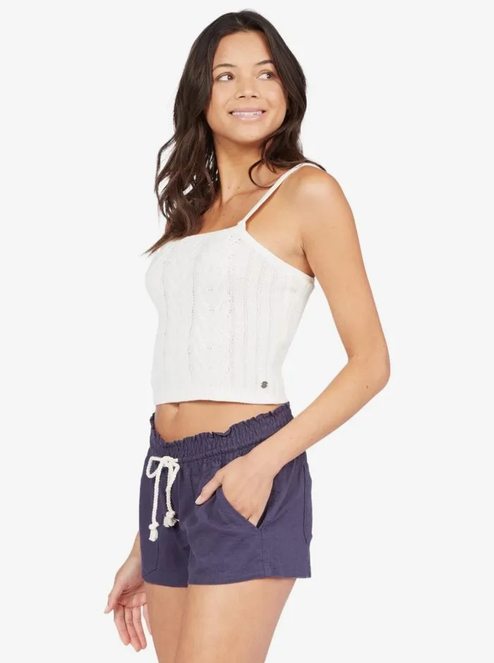 Roxy Shorts Oceanside Elasticized Shorts Mood Indigo 8211 Women Roxy Shorts Oceanside Elasticized Shorts Mood Indigo 8211 Women
