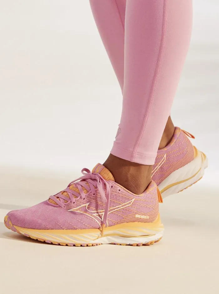 Roxy Sneakers ROXY X MIZUNO Wave Rider 26 Running Shoes B071 Pink 8211 Women