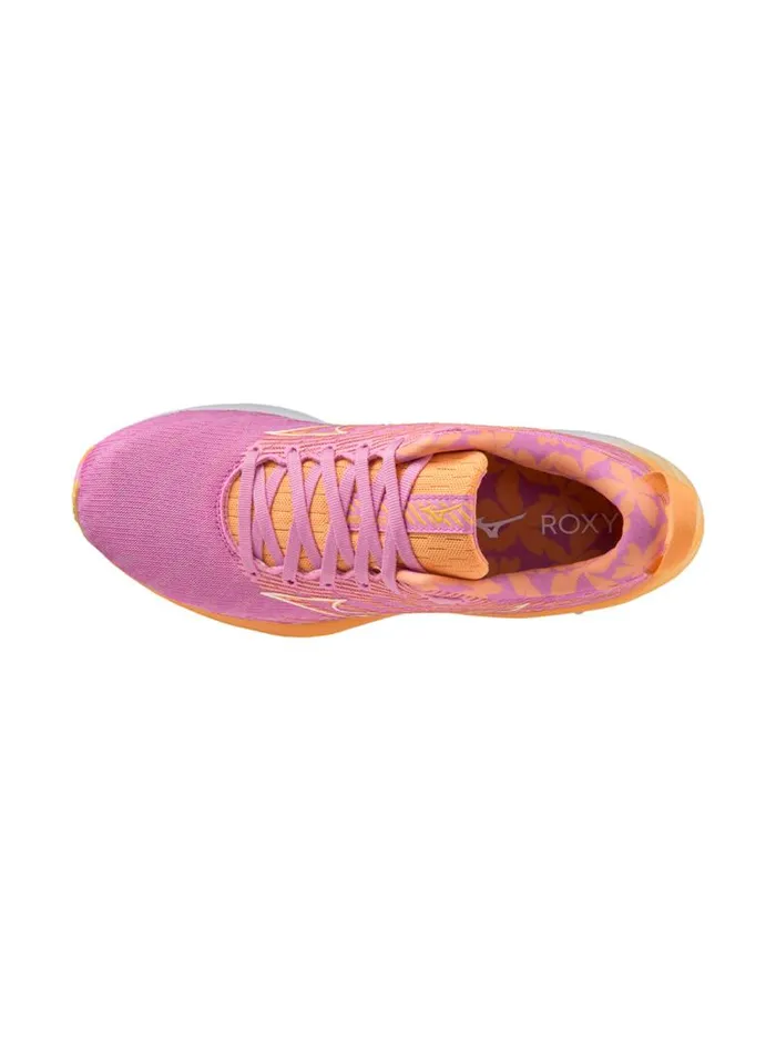 Roxy Sneakers ROXY X MIZUNO Wave Rider 26 Running Shoes B071 Pink 8211 Women