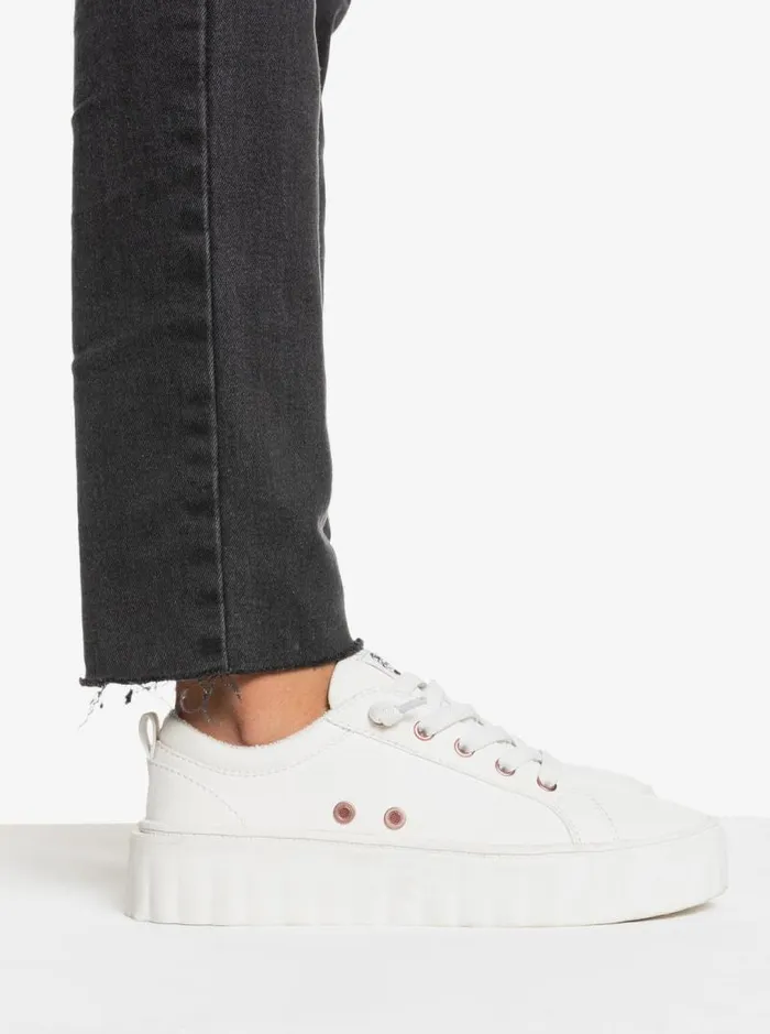 Roxy Sneakers Sheilahh SlipOn Shoes White 8211 Women Roxy Sneakers Sheilahh SlipOn Shoes White 8211 Women