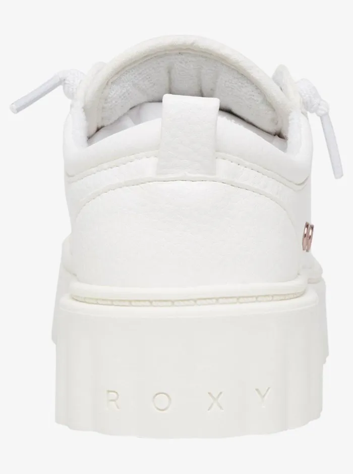 Roxy Sneakers Sheilahh SlipOn Shoes White 8211 Women Roxy Sneakers Sheilahh SlipOn Shoes White 8211 Women