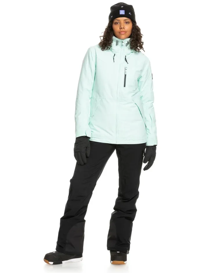 Roxy Snow Jackets Presence Insulated Snow Jacket Fair Aqua 8211 Women