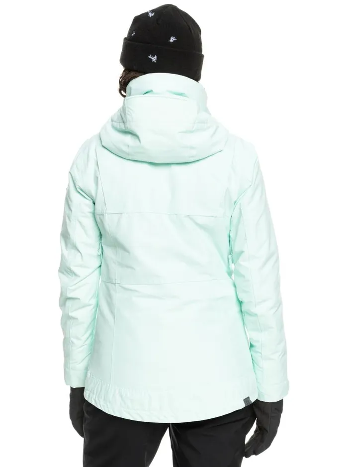 Roxy Snow Jackets Presence Insulated Snow Jacket Fair Aqua 8211 Women