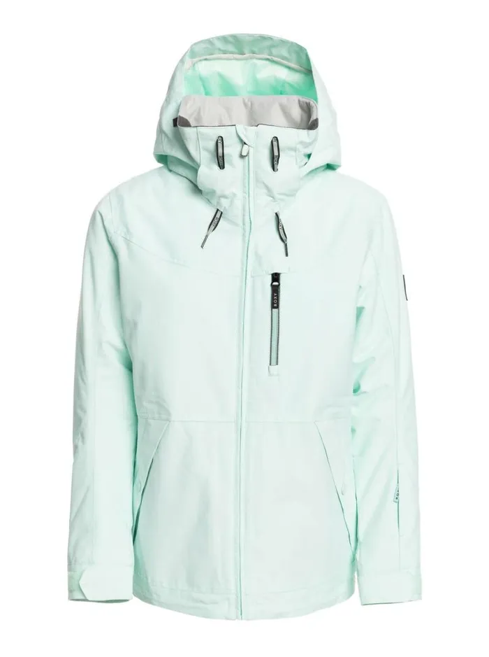 Roxy Snow Jackets Presence Insulated Snow Jacket Fair Aqua 8211 Women