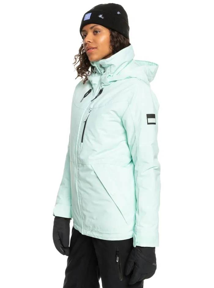 Roxy Snow Jackets Presence Insulated Snow Jacket Fair Aqua 8211 Women
