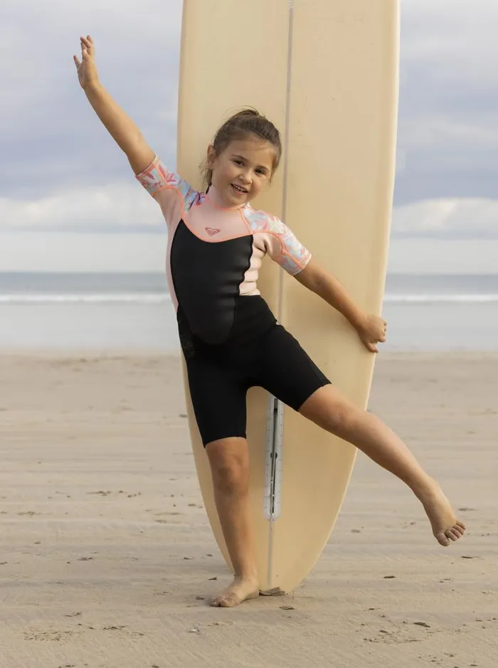 Roxy Surf Girl039s 27 22mm Prologue Short Sleeve Back Zip Springsuit Tanager Tur Tw Floral Conf 8211 Kids Roxy Surf Girl039s 27 22mm Prologue Short Sleeve Back Zip Springsuit Tanager Tur Tw Floral Conf 8211 Kids