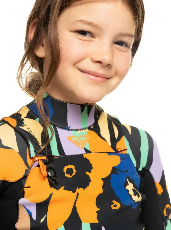 Roxy Surf Girl039s 816 15mm Current Of Cool Long Sleeve Springsuit Anthracite 8211 Kids Roxy Surf Girl039s 816 15mm Current Of Cool Long Sleeve Springsuit Anthracite 8211 Kids