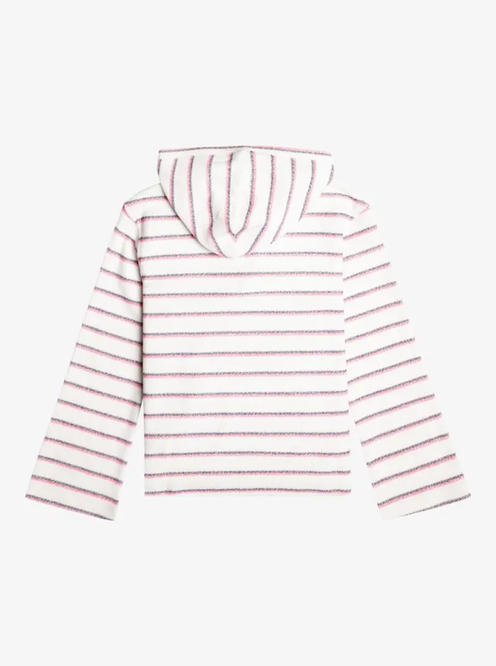 Roxy Sweatshirts and Hoodies Girl039s 416 The Rainbow Climb Poncho Hoodie For Girls White Marina Stripe 8211 Kids Roxy Sweatshirts and Hoodies Girl039s 416 The Rainbow Climb Poncho Hoodie For Girls White Marina Stripe 8211 Kids