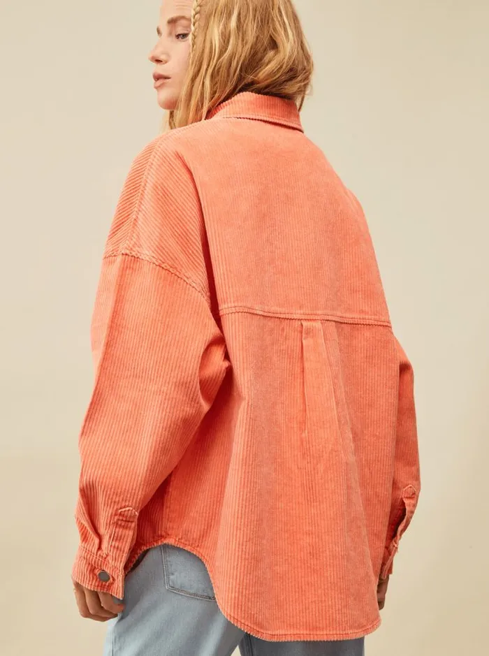 Roxy Tops Kick Back Washed Corduroy Long Sleeve Shirt Tigerlily 8211 Women Roxy Tops Kick Back Washed Corduroy Long Sleeve Shirt Tigerlily 8211 Women