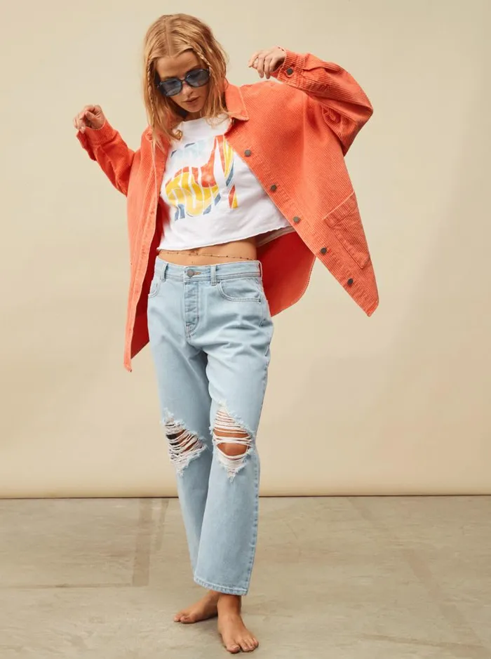 Roxy Tops Kick Back Washed Corduroy Long Sleeve Shirt Tigerlily 8211 Women Roxy Tops Kick Back Washed Corduroy Long Sleeve Shirt Tigerlily 8211 Women