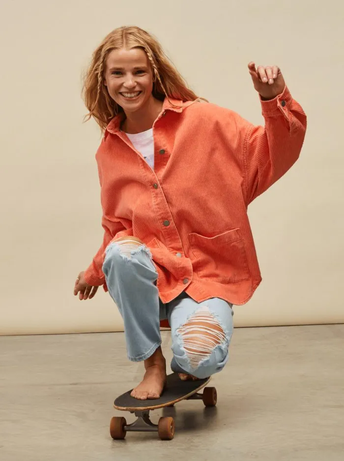 Roxy Tops Kick Back Washed Corduroy Long Sleeve Shirt Tigerlily 8211 Women Roxy Tops Kick Back Washed Corduroy Long Sleeve Shirt Tigerlily 8211 Women