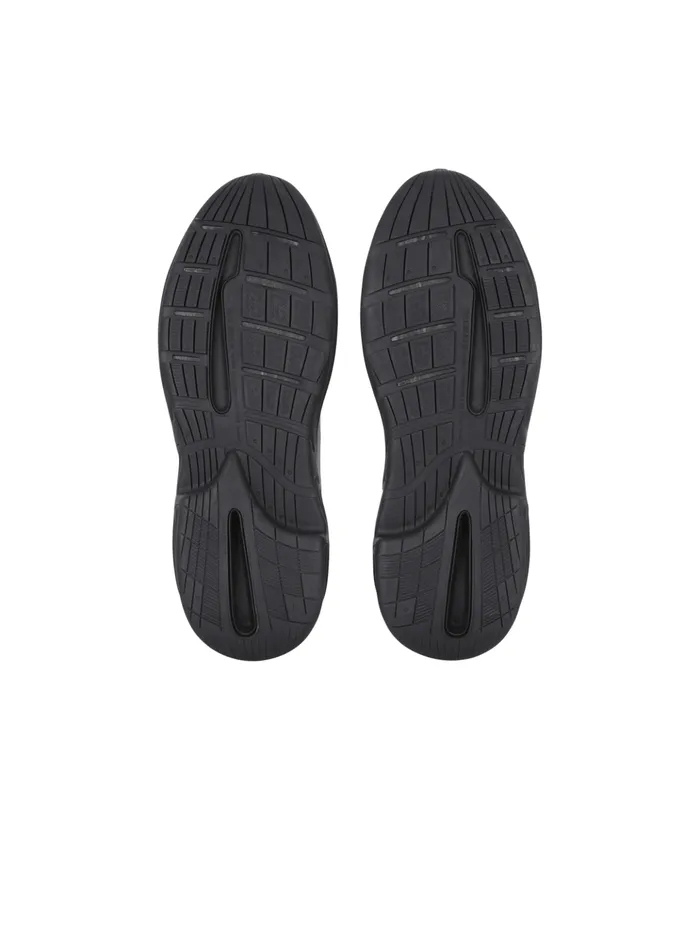 RunRow Leather Sneakers Black Men Balmain Sneakers
