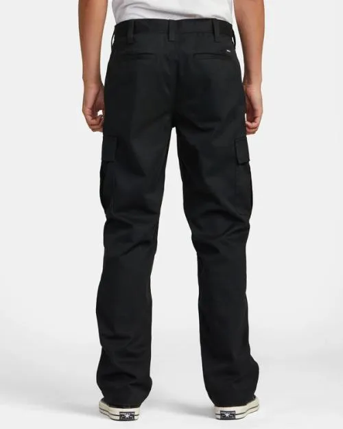 Rvca Americana Cargo Pants Rvca Black Men Pants