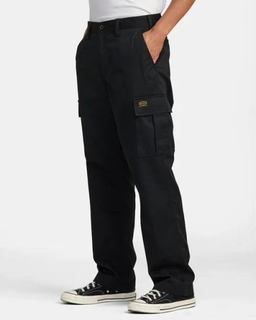 Rvca Americana Cargo Pants Rvca Black Men Pants