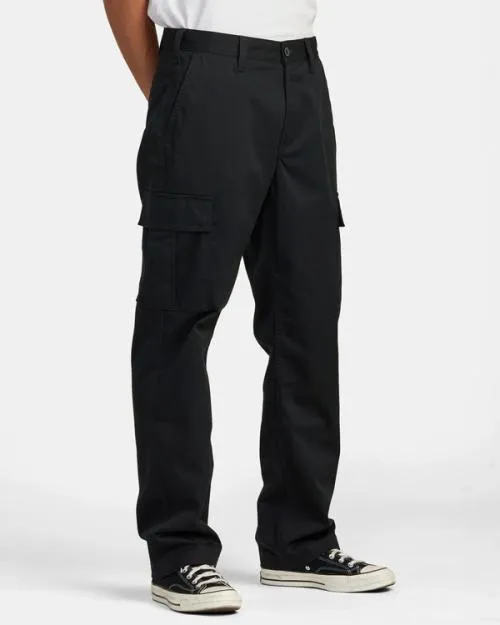 Rvca Americana Cargo Pants Rvca Black Men Pants