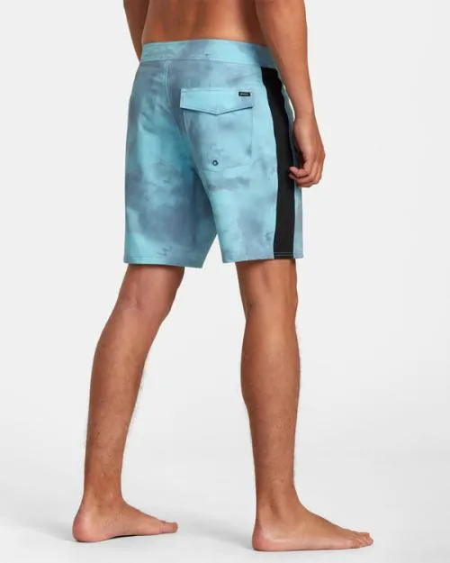 Rvca Apex Boardshorts 18034 Duck Blue Men Boardshorts