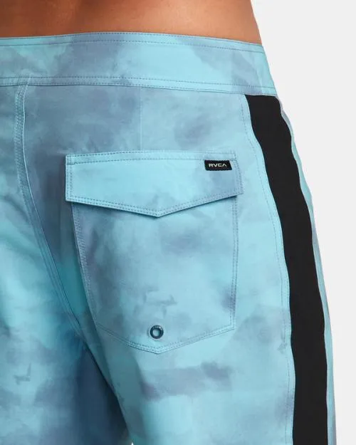 Rvca Apex Boardshorts 18034 Duck Blue Men Boardshorts