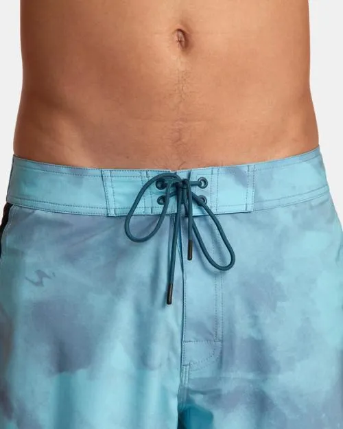 Rvca Apex Boardshorts 18034 Duck Blue Men Boardshorts