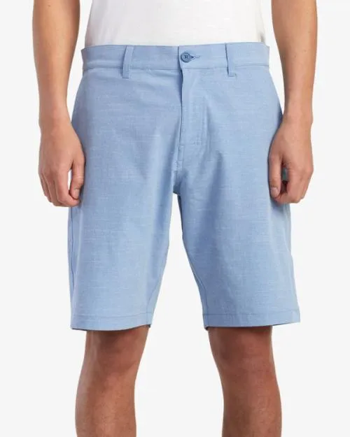 Rvca Balance Hybrid 20034 Shorts Nautical Blue Men Shorts and Hybrids