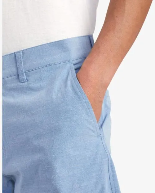 Rvca Balance Hybrid 20034 Shorts Nautical Blue Men Shorts and Hybrids