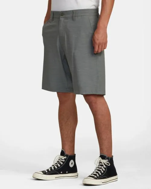 Rvca Balance Hybrid 20034 Shorts Olive Men Shorts and Hybrids