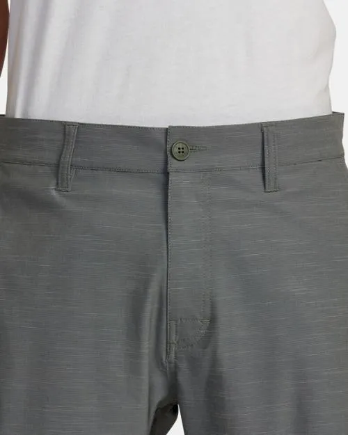 Rvca Balance Hybrid 20034 Shorts Olive Men Shorts and Hybrids