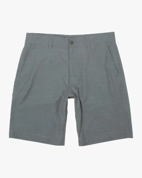 Rvca Balance Hybrid 20034 Shorts Olive Men Shorts and Hybrids