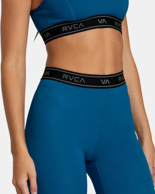 Rvca Base Workout Leggings Teal SportWomen Pants