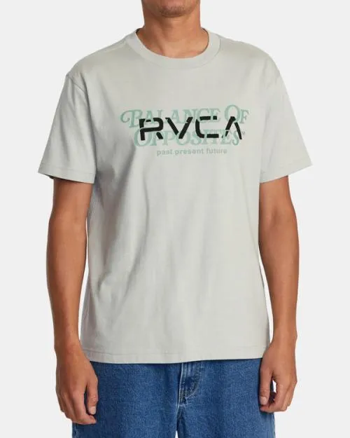 Rvca Big Balance Tee Mirage Men Short Sleeves