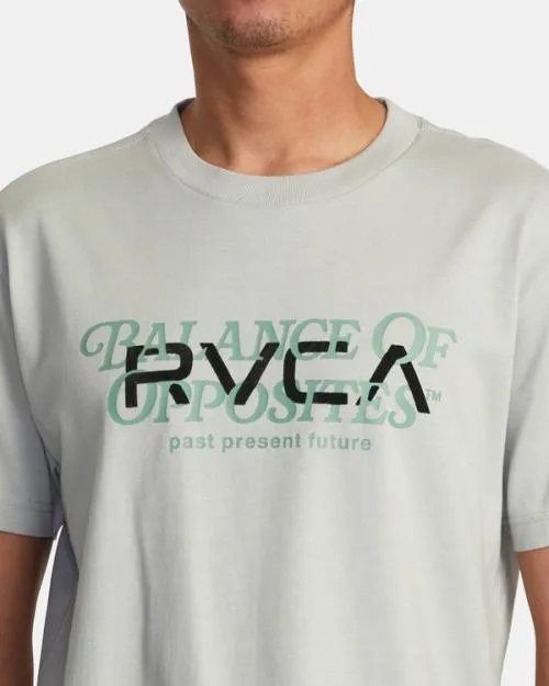 Rvca Big Balance Tee Mirage Men Short Sleeves