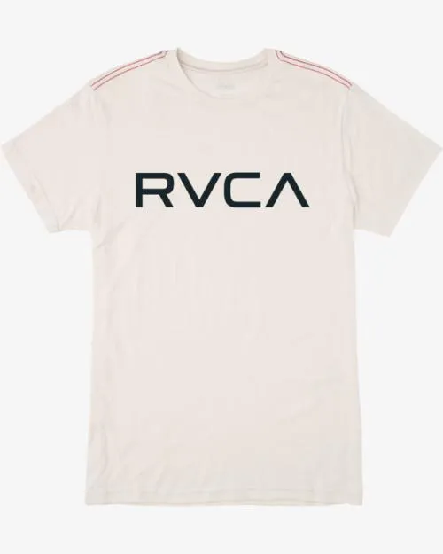 Rvca Big Tee Antique White Men Short Sleeves