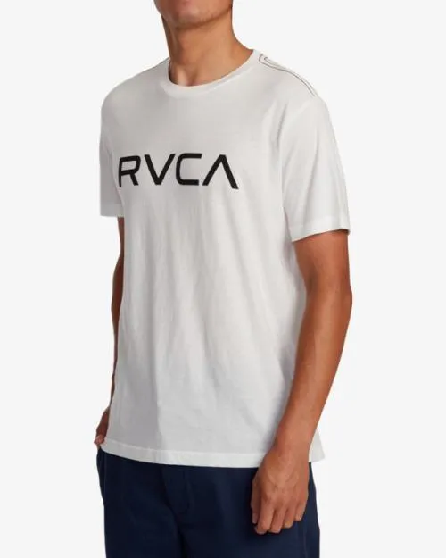 Rvca Big Tee Antique White Men Short Sleeves