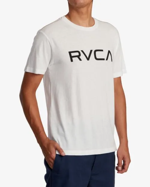Rvca Big Tee Antique White Men Short Sleeves
