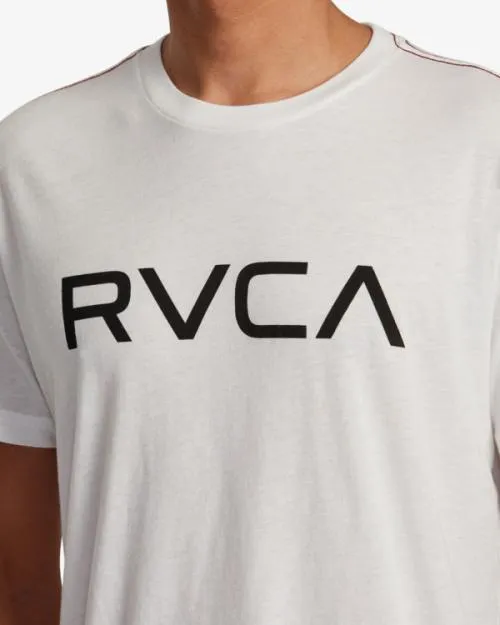 Rvca Big Tee Antique White Men Short Sleeves