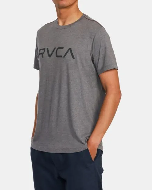 Rvca Big Tee Smoke Black Men Short Sleeves