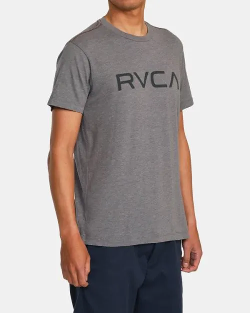 Rvca Big Tee Smoke Black Men Short Sleeves