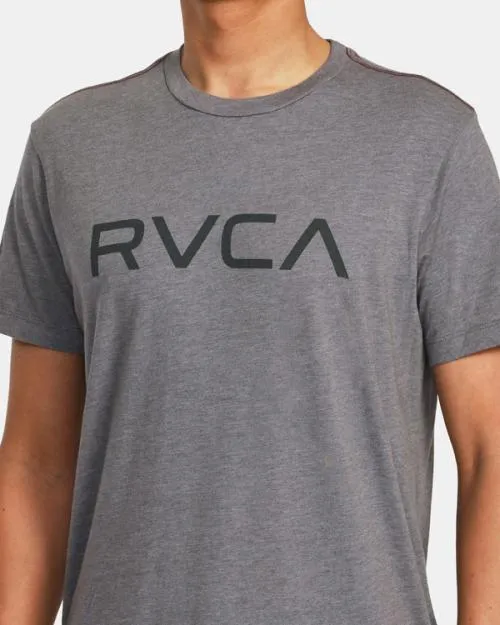 Rvca Big Tee Smoke Black Men Short Sleeves