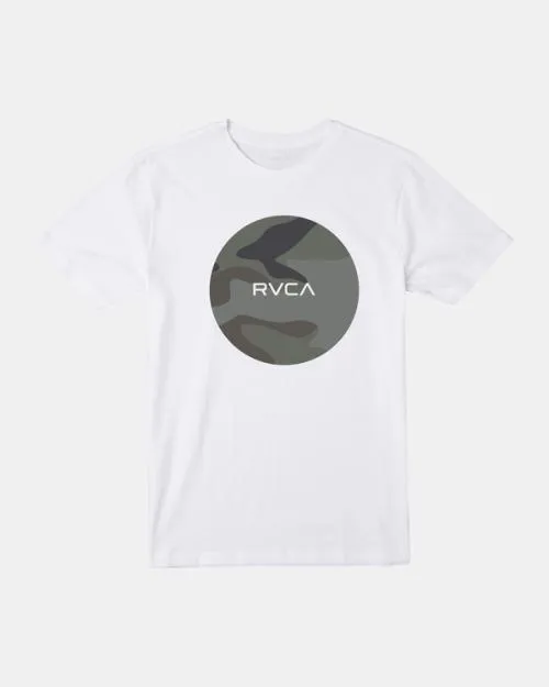 Rvca Boy039s Motors TShirt White Boys Tees and Tanks