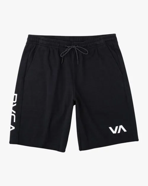 Rvca Boy039s VA Sport Elastic Shorts IV 17034 Black Boys Shorts