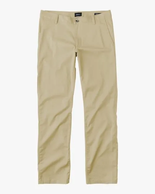 Rvca Boy039s Weekday Stretch Pants Khaki Boys Denim and Pants
