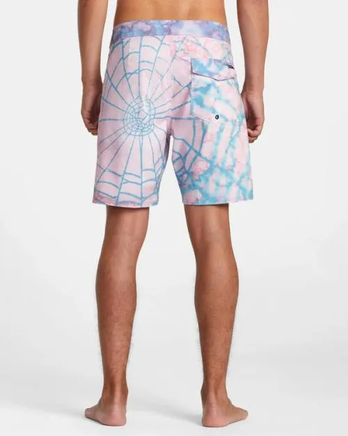 Rvca Colin Sussingham Boardshorts 18034 Light Purple Men Boardshorts