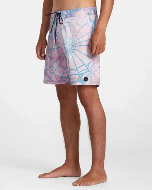 Rvca Colin Sussingham Boardshorts 18034 Light Purple Men Boardshorts
