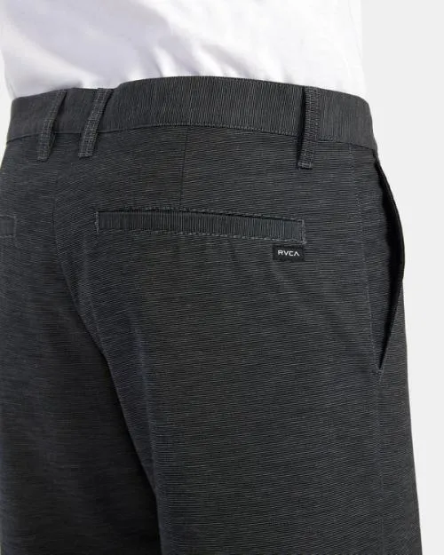 Rvca Daggers Chino Hybrid Boardshorts Black Men Shorts and Hybrids
