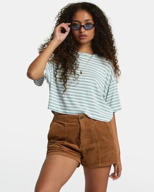 Rvca Daylight Corduroy Shorts Sienna Women Shorts and Skirts