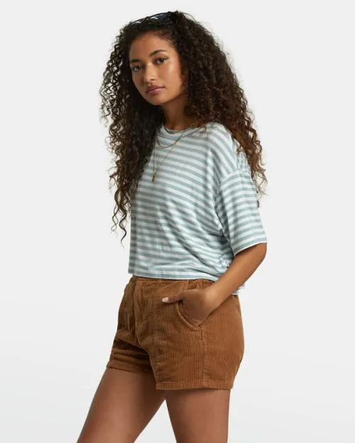 Rvca Daylight Corduroy Shorts Sienna Women Shorts and Skirts