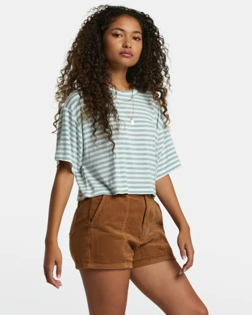 Rvca Daylight Corduroy Shorts Sienna Women Shorts and Skirts