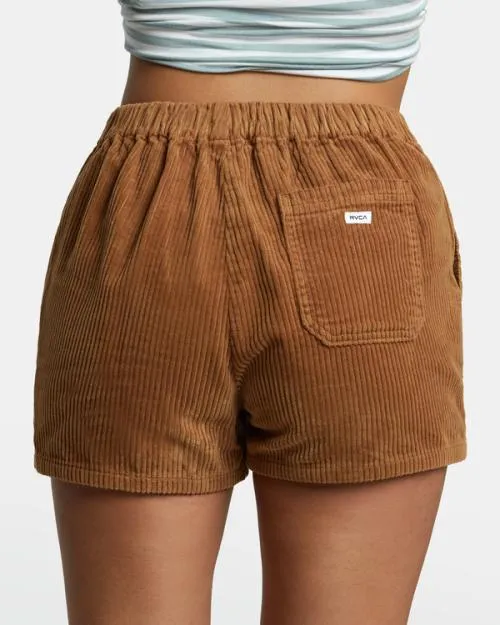Rvca Daylight Corduroy Shorts Sienna Women Shorts and Skirts